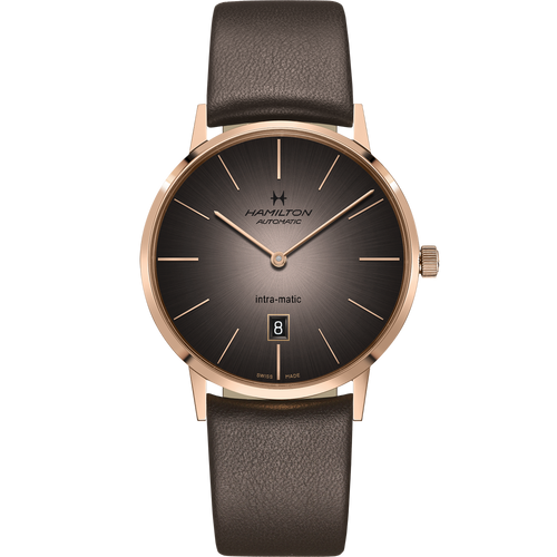 Hamilton American Classic Intra-Matic Auto 42mm Rose Gold