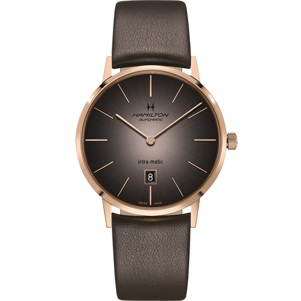 Hamilton American Classic Intra-Matic Auto 42mm Rose Gold