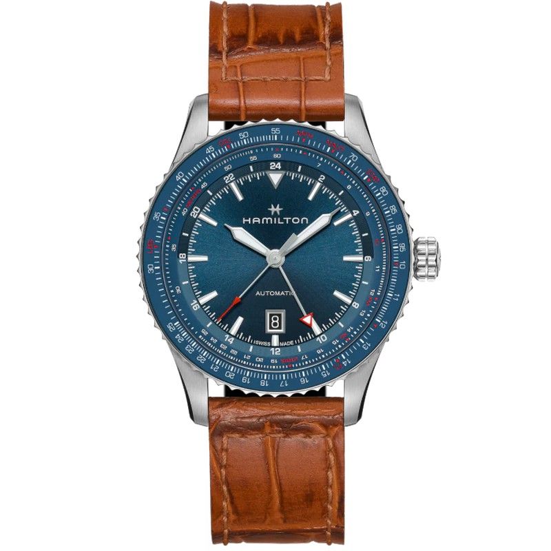 H76715540   Khaki AviationConverter Auto GMT