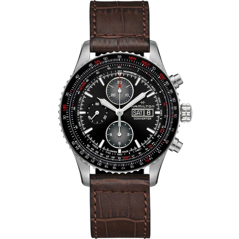 H76726530   Khaki AviationConverter Auto Chrono