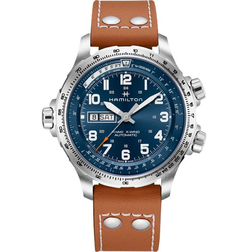 H77765541  Khaki AviationX-Wind Day Date Auto