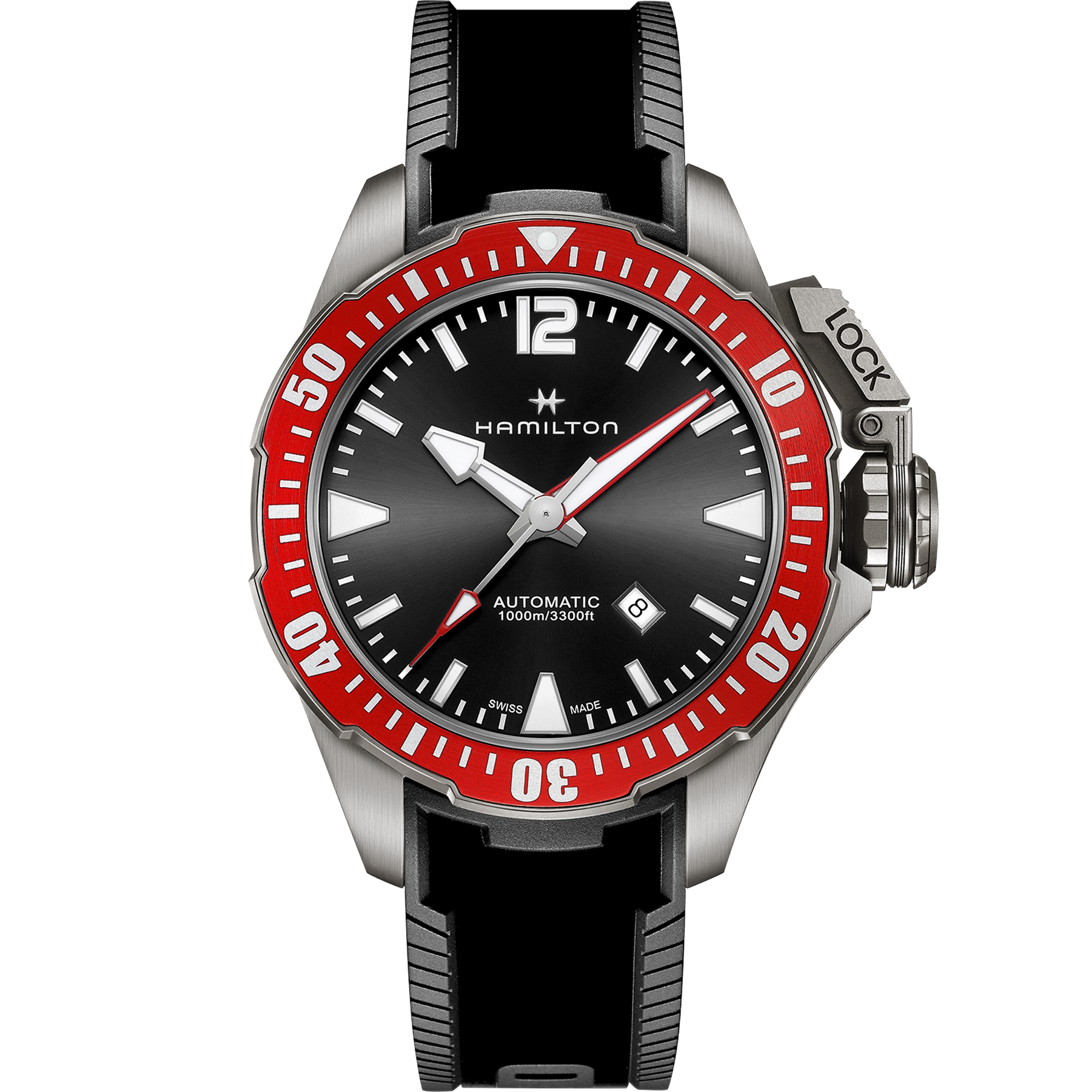 Hamilton Khaki Navy Frogman Titanium Auto 46mm