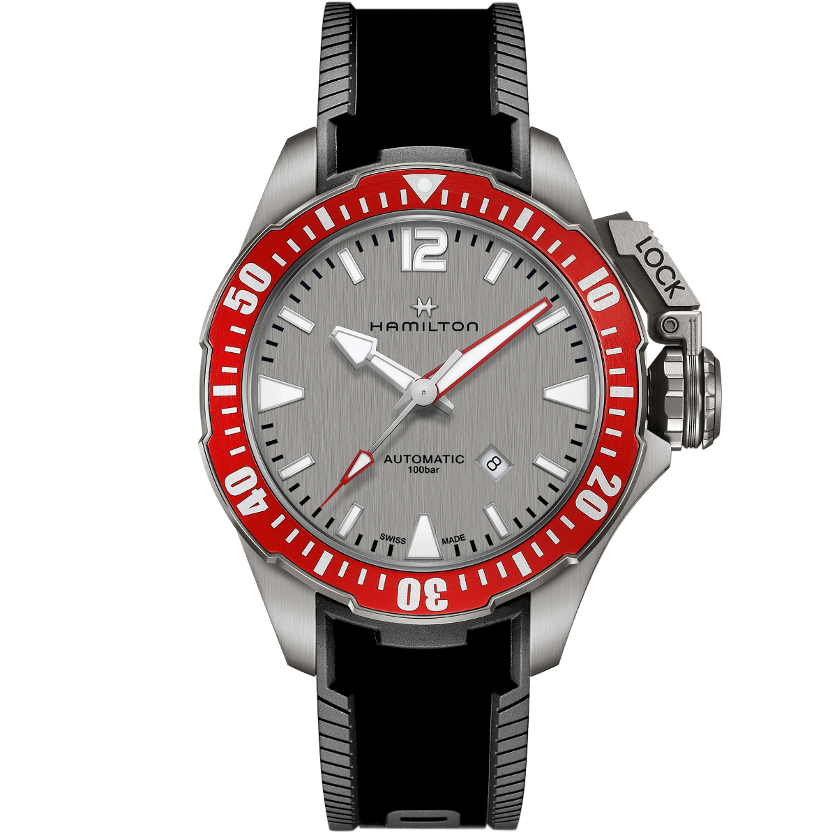 Hamilton Khaki Navy Frogman Titanium Auto 46mm