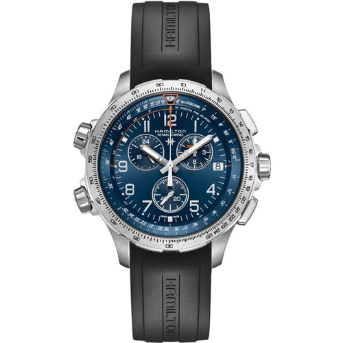 H77922341  Khaki AviationX-Wind GMT Chrono Quartz