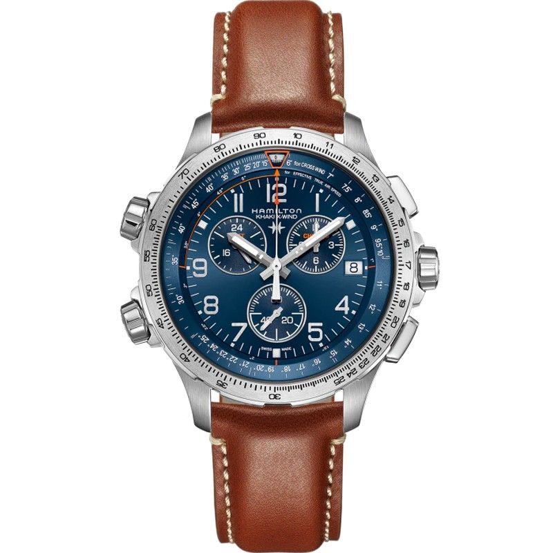 H77922541  Khaki AviationX-Wind GMT Chrono Quartz