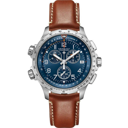 H77922541  Khaki AviationX-Wind GMT Chrono Quartz
