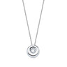 p1901-ob150 gargantilla oro blanco chatón diamante