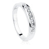 p1949.024 alianza 8 diamantes oro blanco
