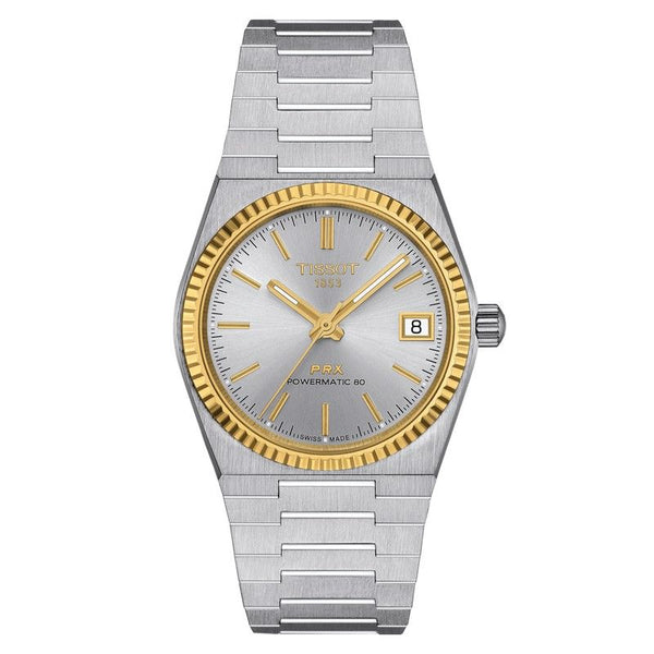 prx powermatic 80 35MM steel and 18K gold beizel