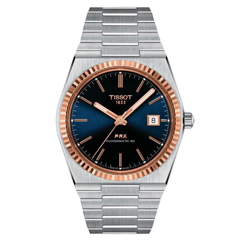 prx powermatic 80 35MM steel and 18K gold beizel