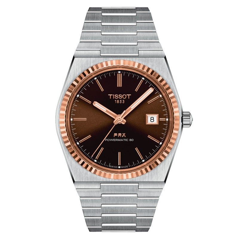 prx powermatic 80 35MM steel and 18K gold beizel