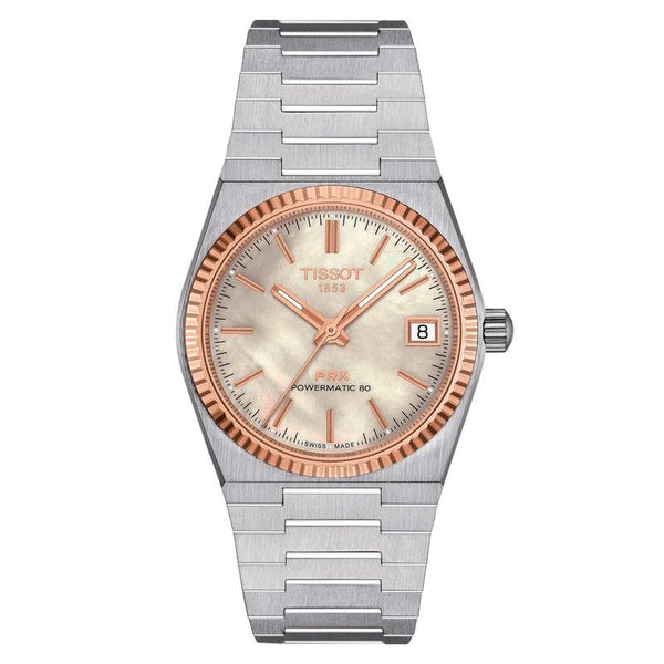 prx powermatic 80 35MM steel and 18K gold beizel