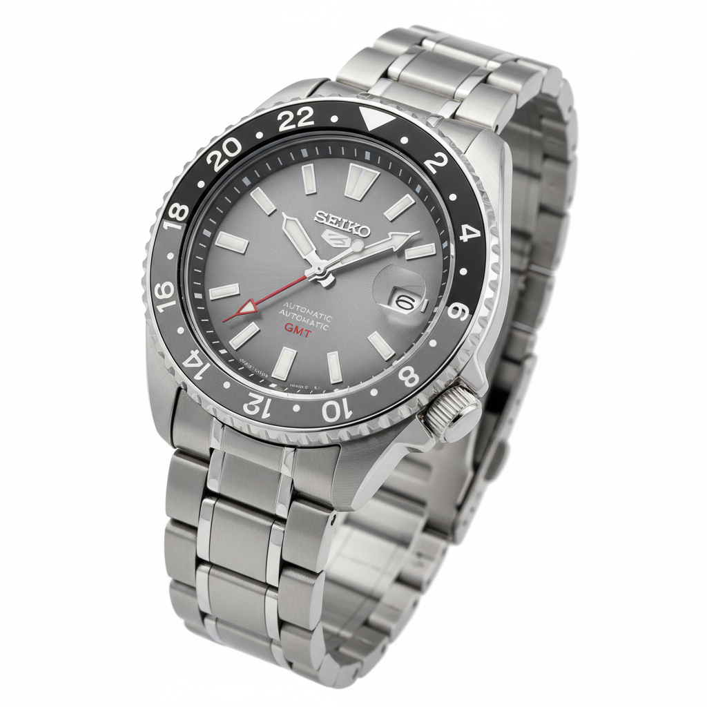 Seiko 5 Sports GMT Automatic Gris  SRPG29K3