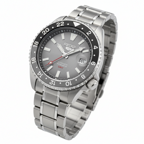 Seiko 5 Sports GMT Automatic Gris  SRPG29K3