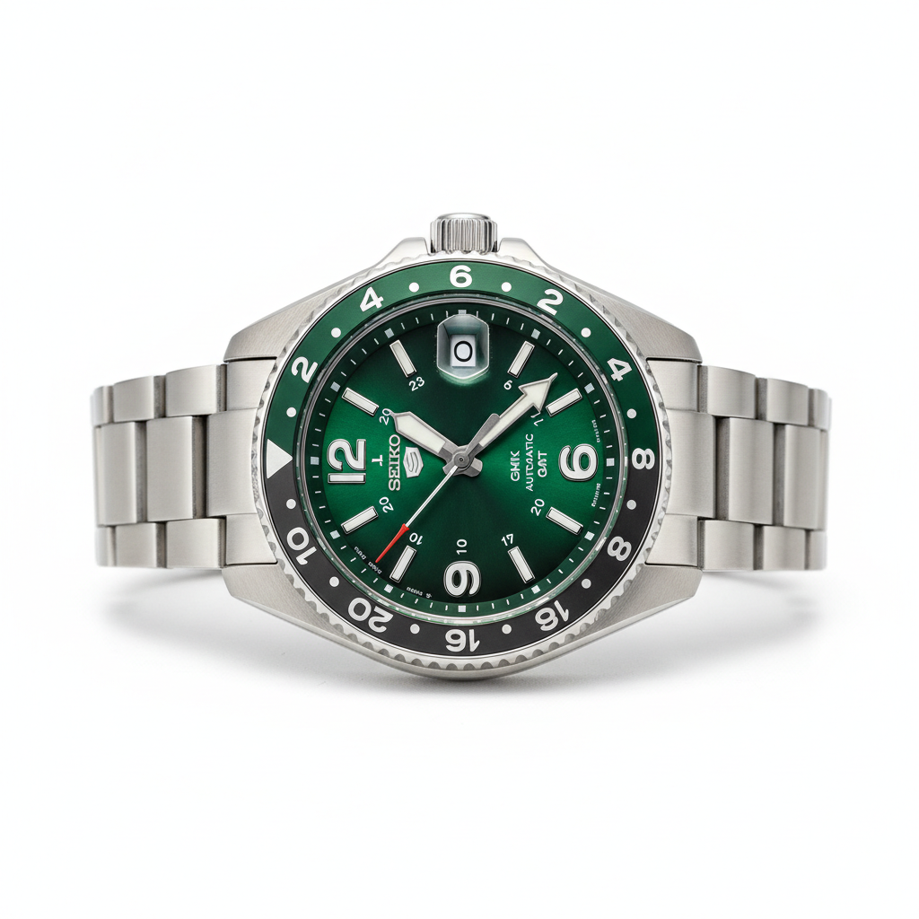 Seiko 5 Sports GMT Automatic Verde SRPG29K4