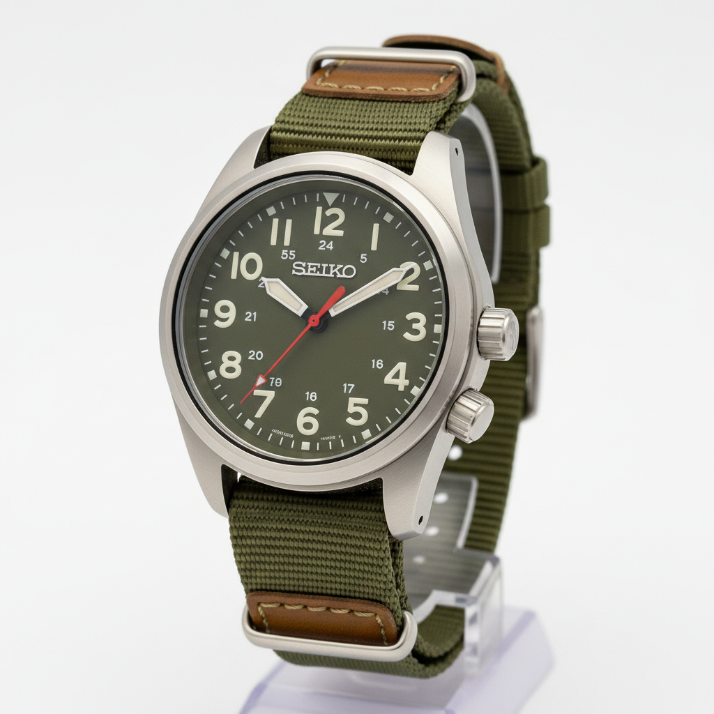 Seiko Field Series Expedition Caqui SRPG49