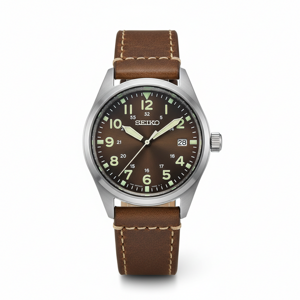 Seiko Field Series Limited Marrón SRPG53