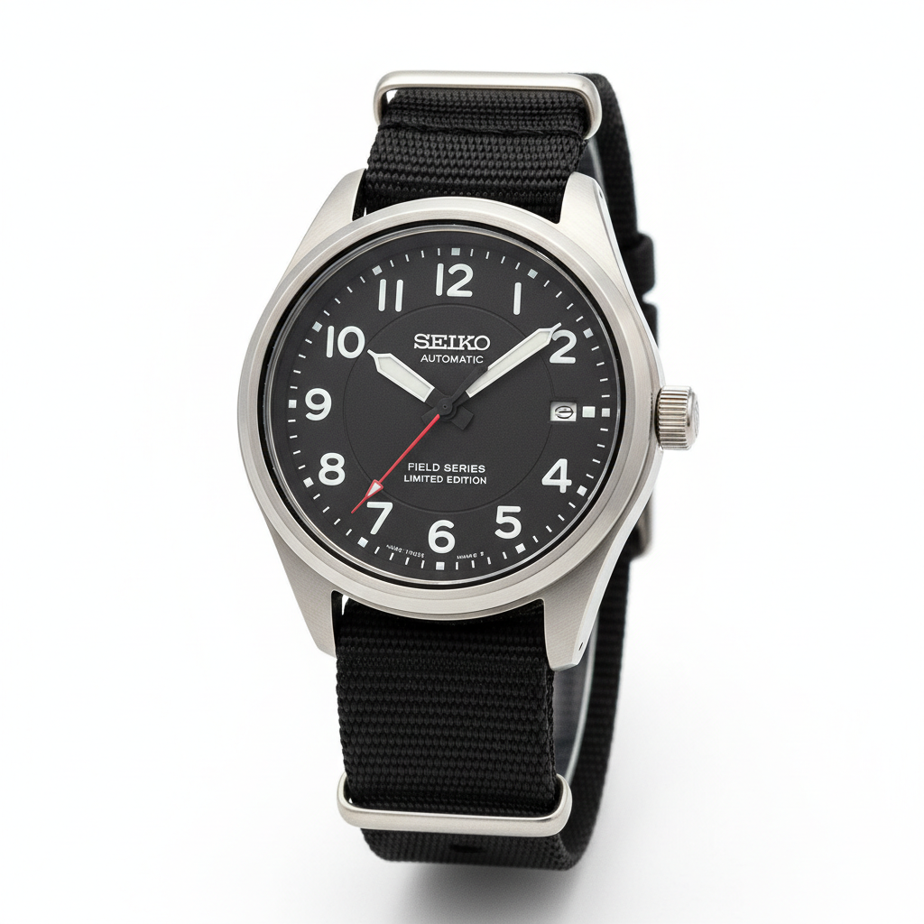 Seiko Field Series Limited Negro SRPG53