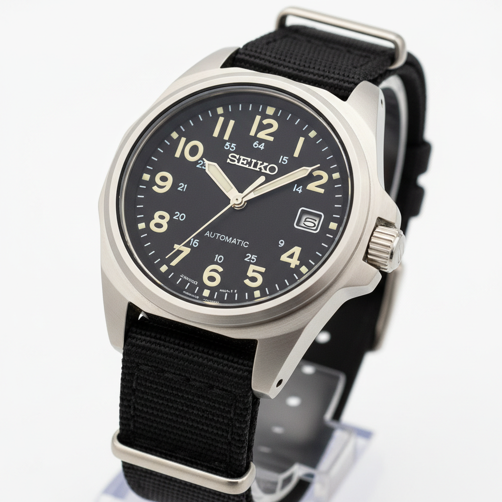 Seiko Field Series Master Piece Negro SRPG47