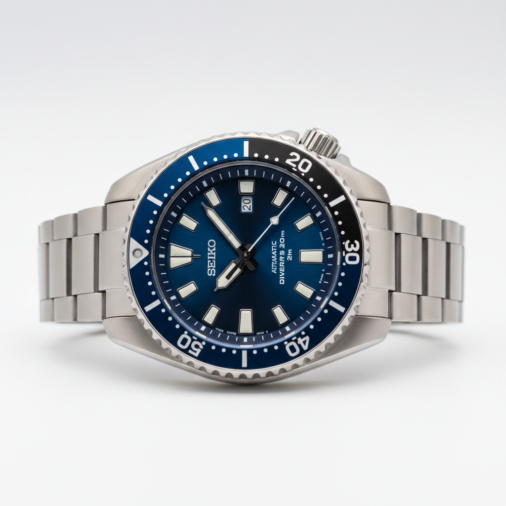 Seiko Prospex SPB197K4 GMT Diver Automatic Plata
