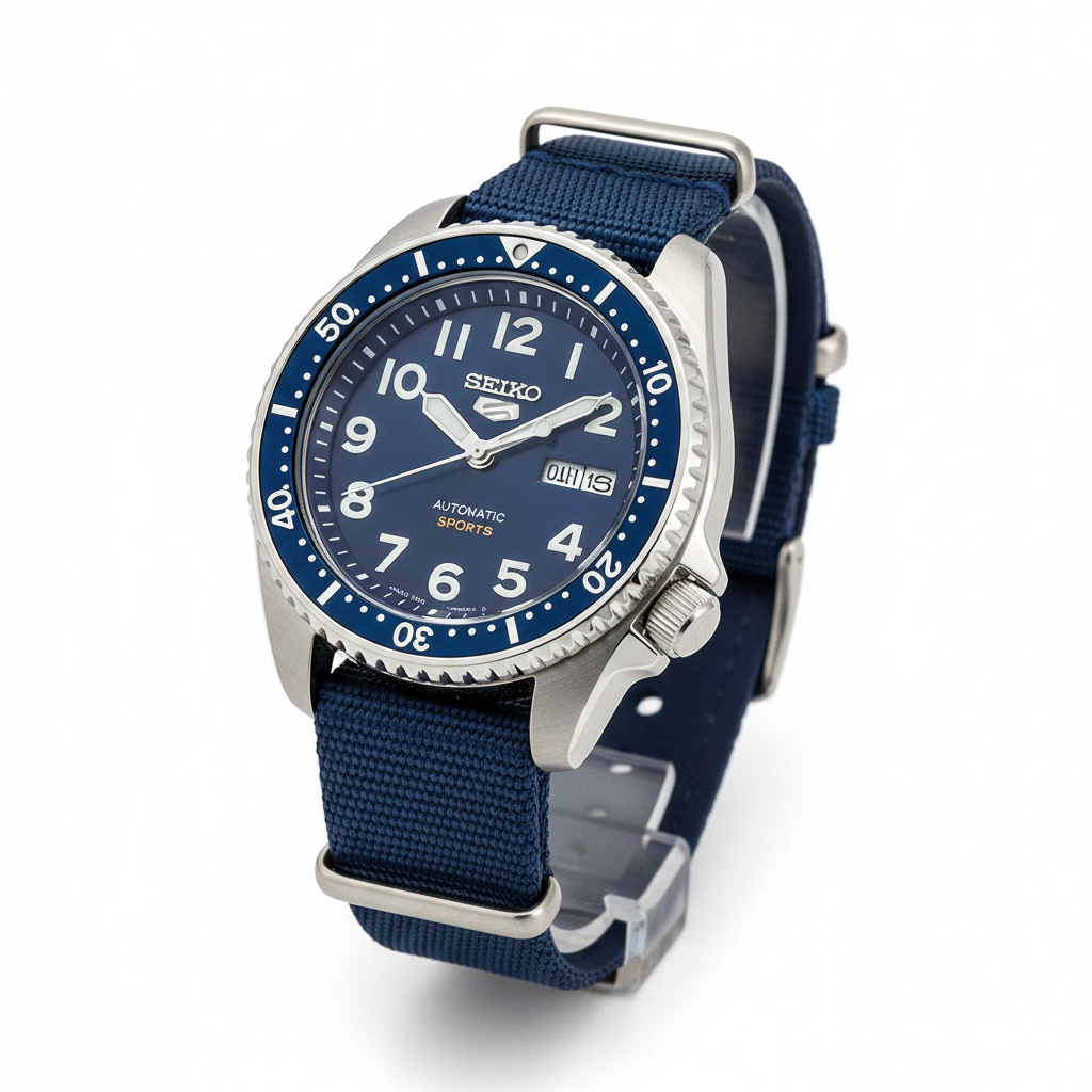 Seiko 5 Sports Rally Automatic Blanco SRPD57K6