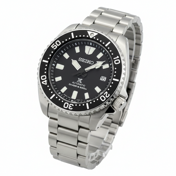 Seiko Prospex SRPG15J1 Samurai Diver Automatic Negro