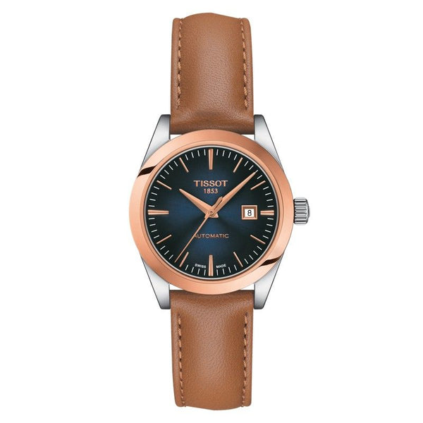 t-my lady automatic 18k gold bezel