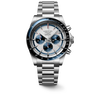 CONQUEST CHRONOGRAPHPLATA  L3.835.4.98.6 MATE CONTADORES AZULES