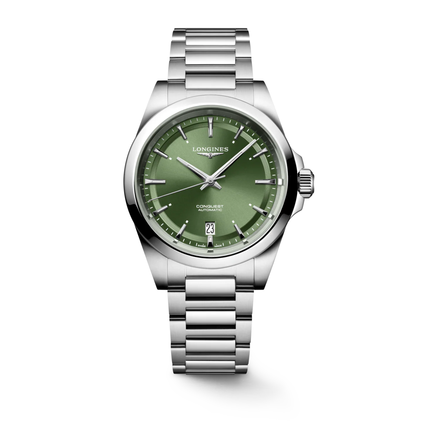 CONQUEST L3.720.4.02.6 Reloj automático, Ø 38.00 mm, acero inoxidable, L3.720.4.02.6
