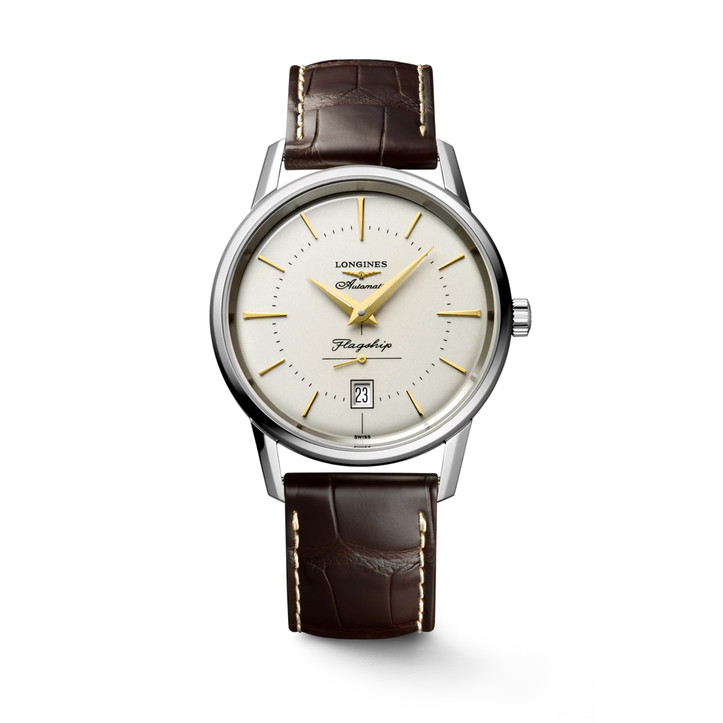 FLAGSHIP HERITAGE- L4.795.4.78.2 Reloj automático, Ø 38.50 mm, acero inoxidable, L4.795.4.78.2
